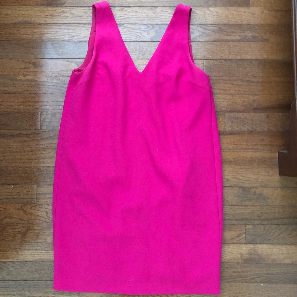 Trina Turk Hot Pink Azure Shift Dress - Size 8 - Picture 5 of 6